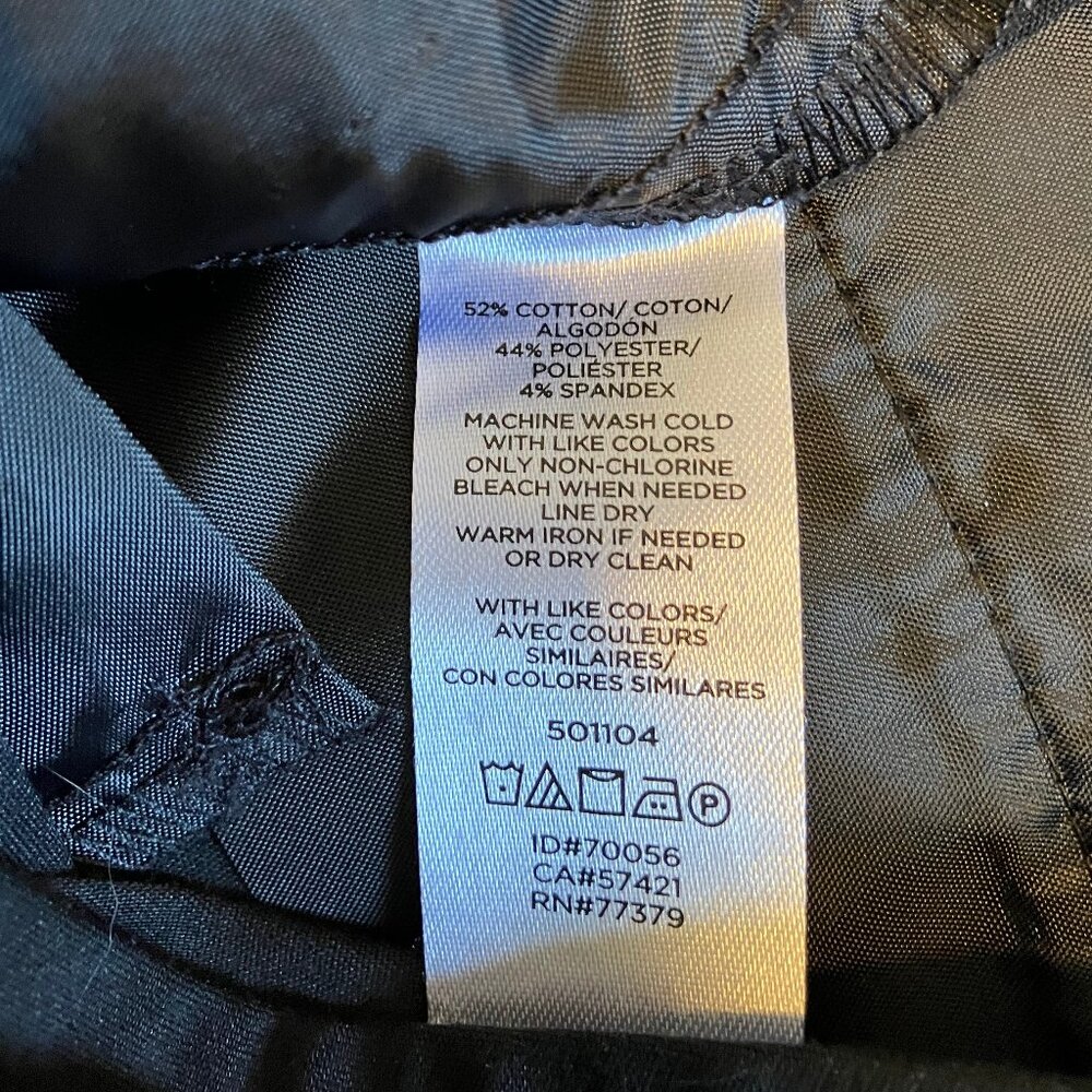 EUC Ann Taylor Factory Black Pants Size: 10 - Picture 7 of 7